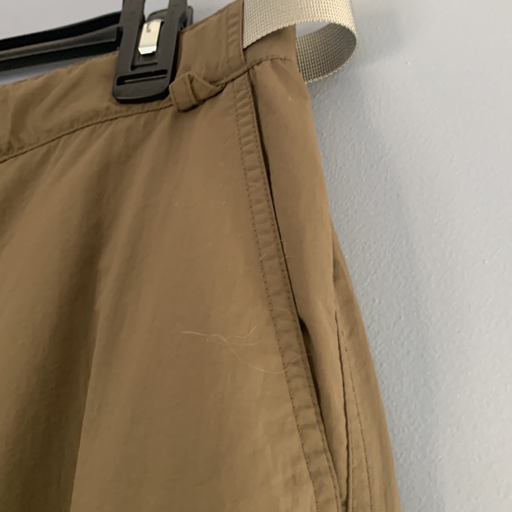 Eastern Mountain Sports Hiking Pants Size 34X32 Like New Army Green Ankle Zip - Picture 5 of 12